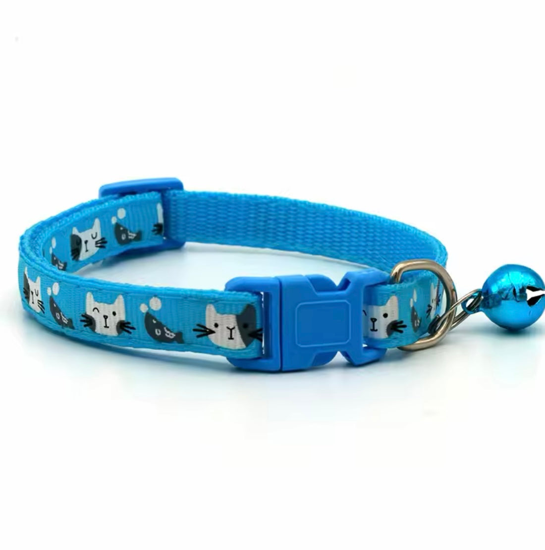 Pet Accessories Dog Cat Collar Bell Colorful Adjustable Pattern Collars For Puppy Kitten DIY Small Animal